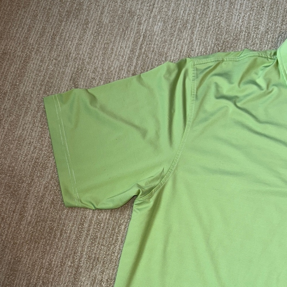 FootJoy Men’s Size L Green Golf Polo Shirt - Picture 4 of 12